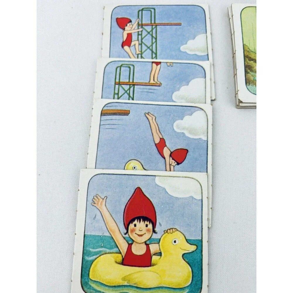Vintage 1983 Step by Step MEMORY Game Bradley Replacement Cards - 7‎ Sets